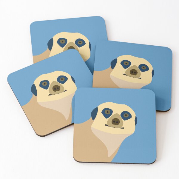 Item preview, Minimalist meerkat designed and sold by Mauricio Acosta.