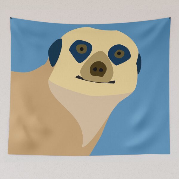 Item preview, Minimalist meerkat designed and sold by Mauricio Acosta.