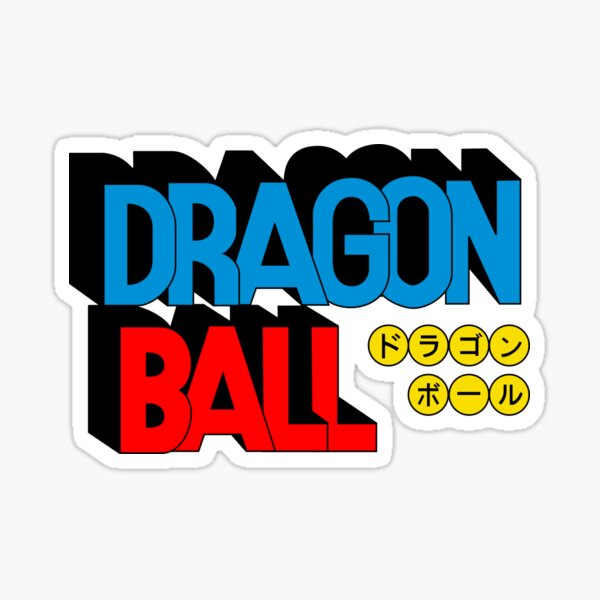 Dragon ball Glossy Sticker