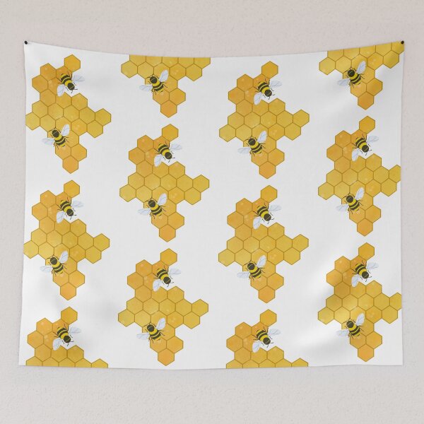 Item preview, bee hive designed and sold by sadieapples.