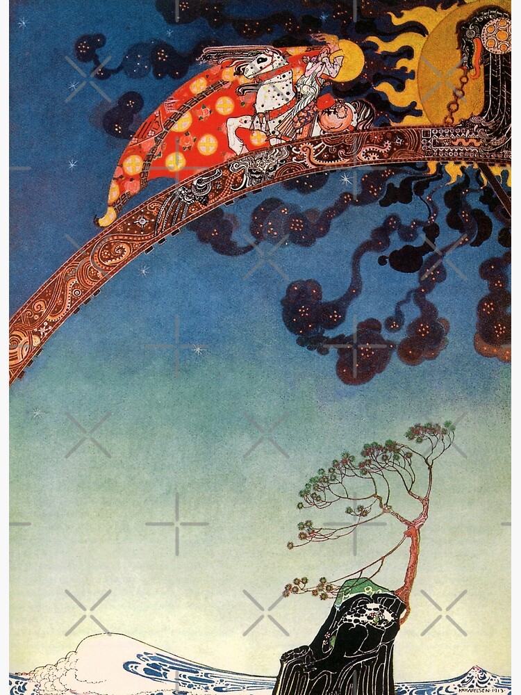 Poster « Kay Nielsen Conte de fées Art / Illustration », par Amberflash