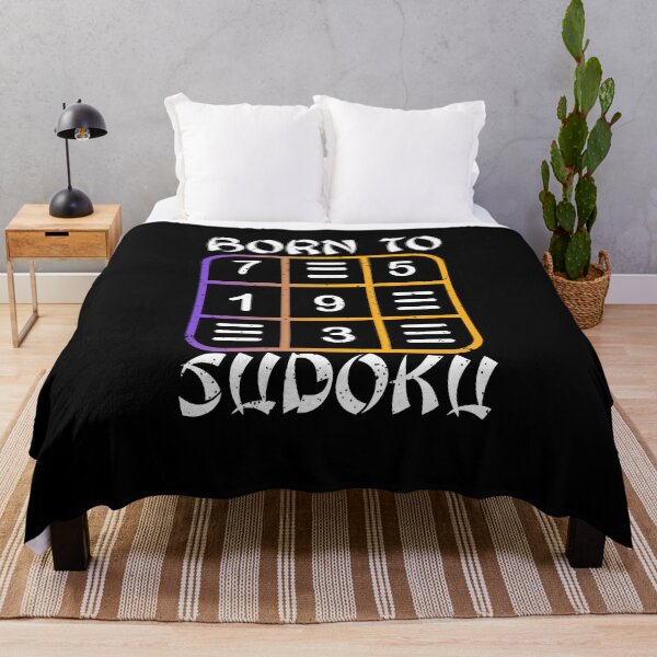 Item preview, Born to Sudoku designed and sold by EdifyEra.