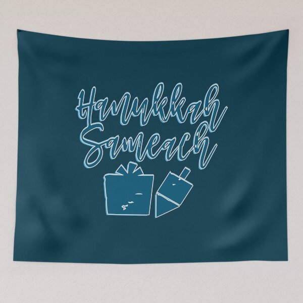 Item preview, Happy Hanukkah, happy holiday, Chag Sameach, designed and sold by Pointit.