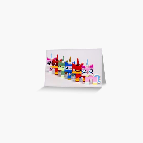 Cute-six-kitty Greeting Card