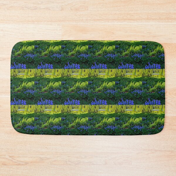 Item preview, LUPINES BESIDE THE LAKE designed and sold by Elaine Bawden.