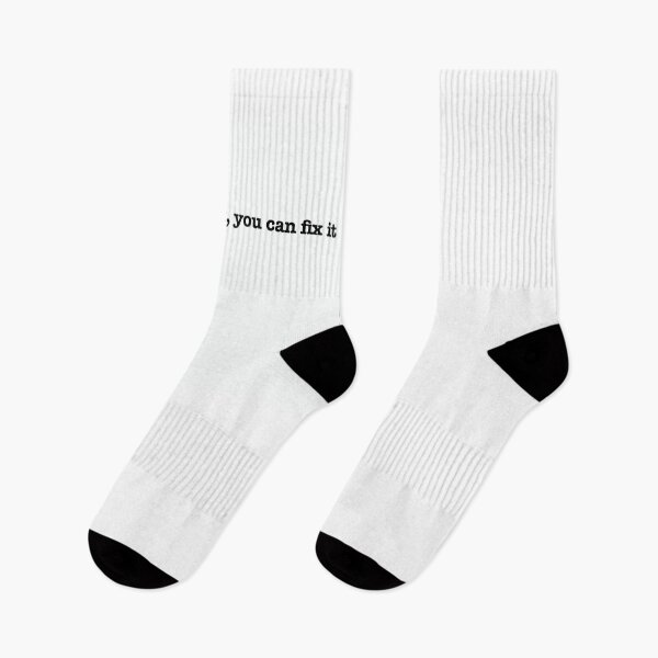 Item preview, Relax, you can fix it, cool writing, take it easy in white designed and sold by JustynaWarsaw.