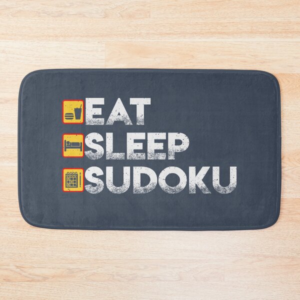 Item preview, Eat, Sleep, Sudoku designed and sold by EdifyEra.