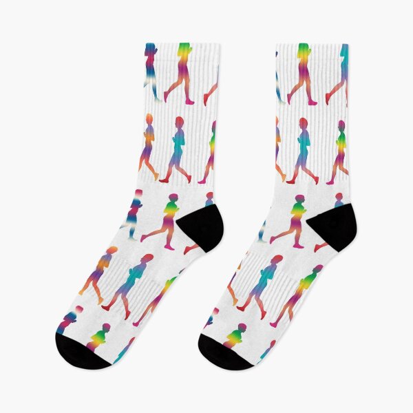 Item preview, Multicolored Running designed and sold by HazyAppleArt.