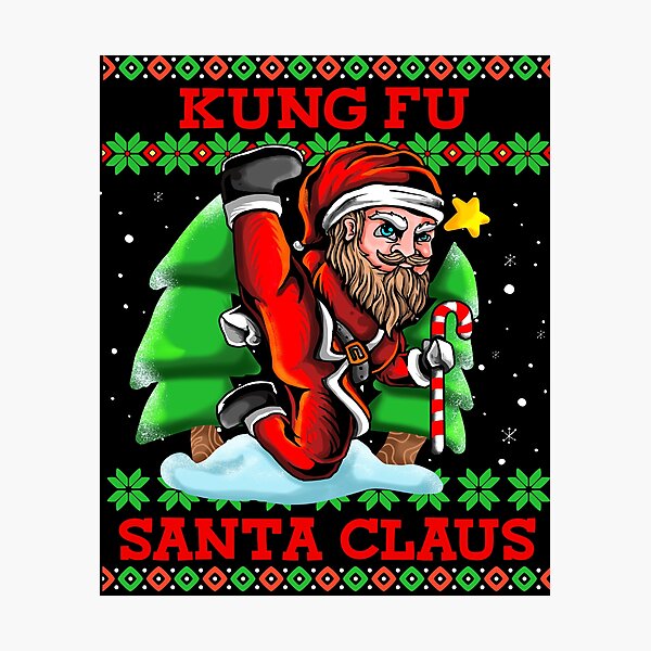 Artikel-Vorschau von Kung Fu Weihnachten Kampfsport, designt und verkauft von Sven19864.