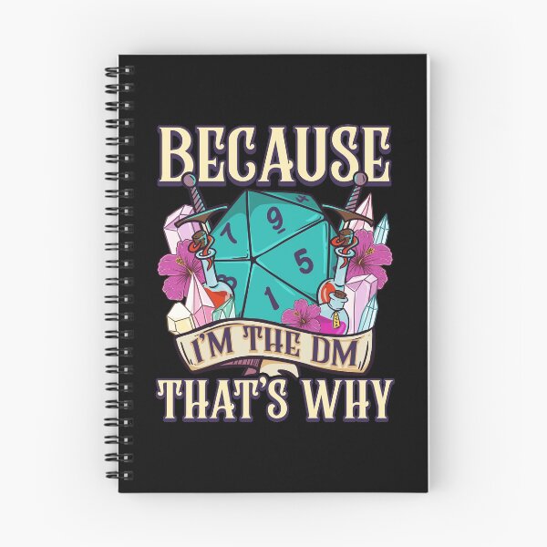 Item preview, Because I'm The DM That's Why Fantasy RPG Gaming designed and sold by perfectpresents.