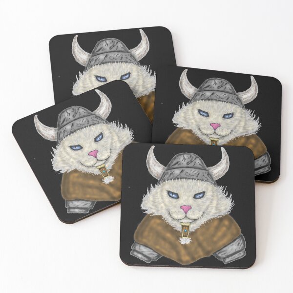 Item preview, viking cat, cat mom, cat dad, cat lover, viking lover,  funny cat lover design designed and sold by baingraphics.