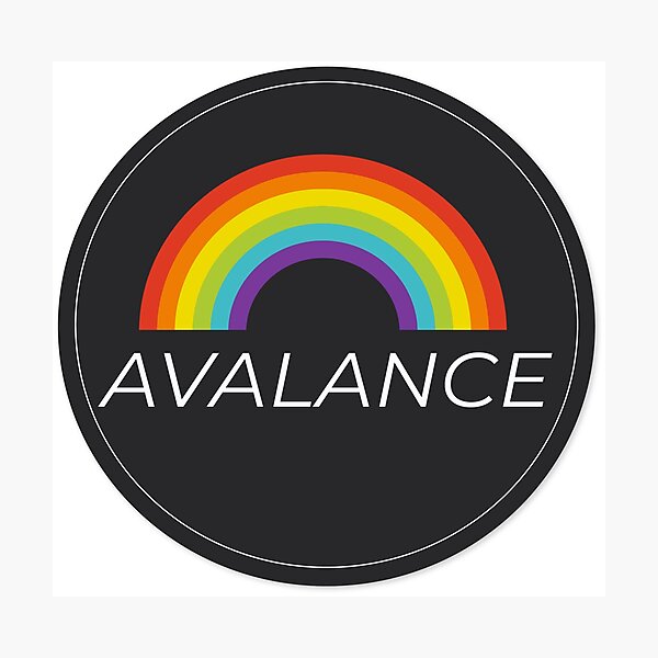 Aperçu de l'œuvre Avalance | Pride (Black Background) créée et vendue par Dani Weber.