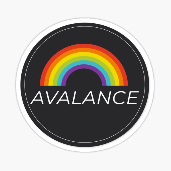 Item preview, Avalance | Pride (Black Background) designed and sold by Dani Weber.