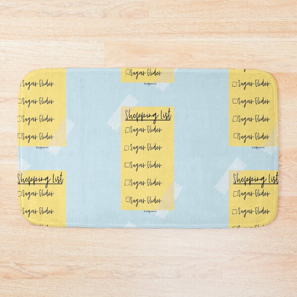Item preview, Sugar Glider Shopping List designed and sold by LordGraceArt.