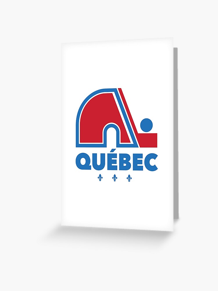 Nordiques Quebec Hockey Team Avalanche Vintage with fleurs de lys