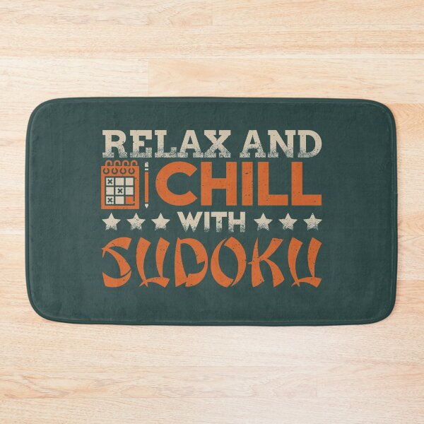 Item preview, Relax and Chill with Sudoku designed and sold by EdifyEra.