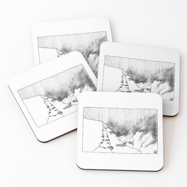 Item preview, Iceland Series - Eternal Mystery (Black Ink) designed and sold by Annie Edney.