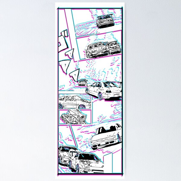 Item preview, JDM Touge Manga 3D designed and sold by Sourbraaten.