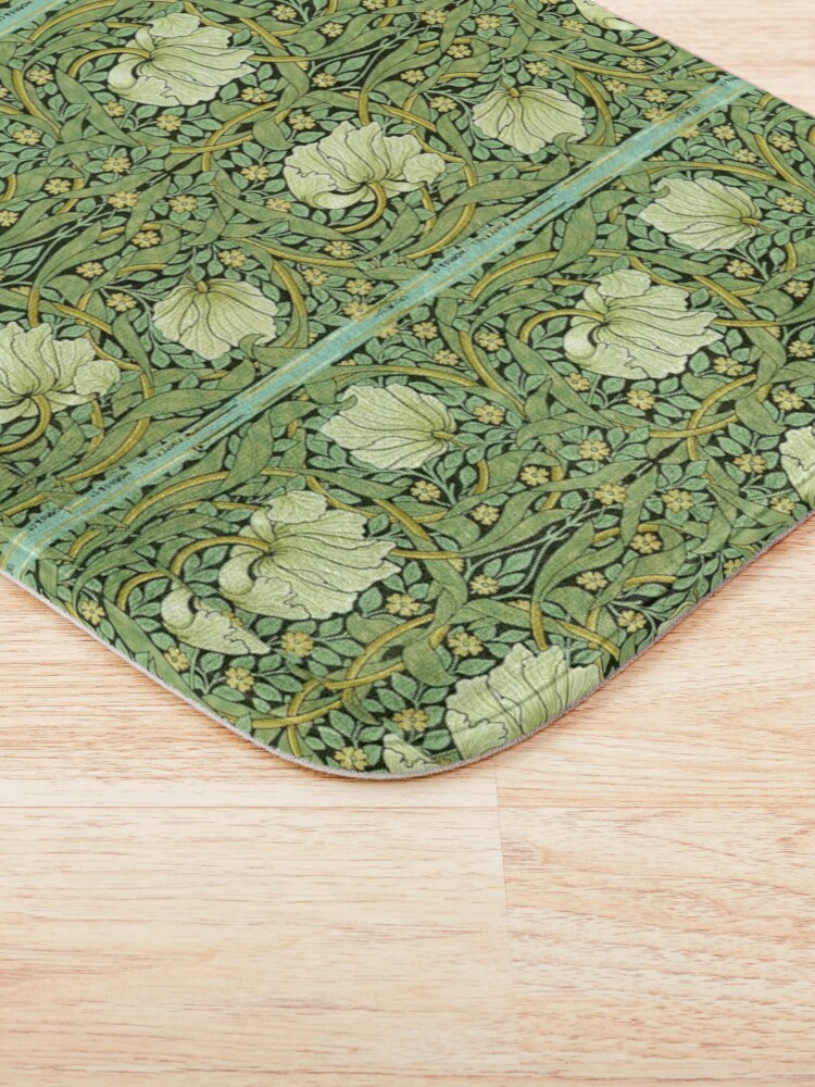 Alternate view of William Morris Pimpernel Bath Mat