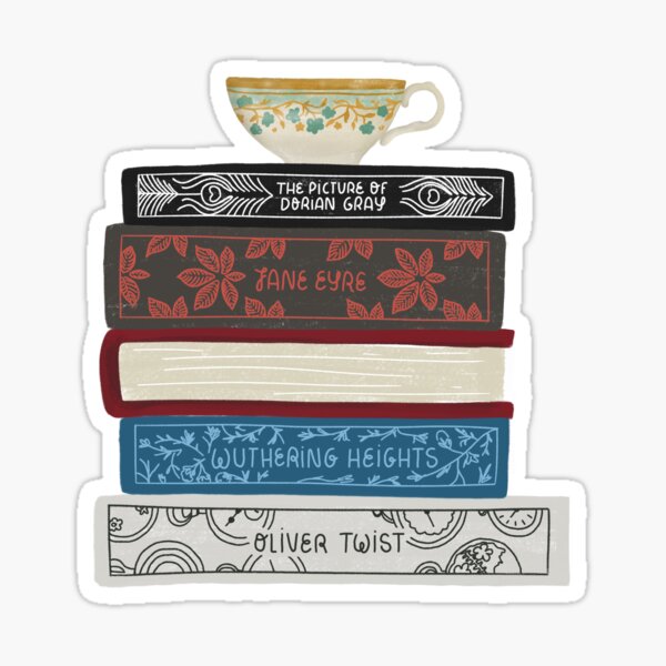Victober Books Sticker