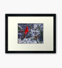 Snowstorm Framed Print