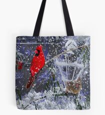 Snowstorm Tote Bag