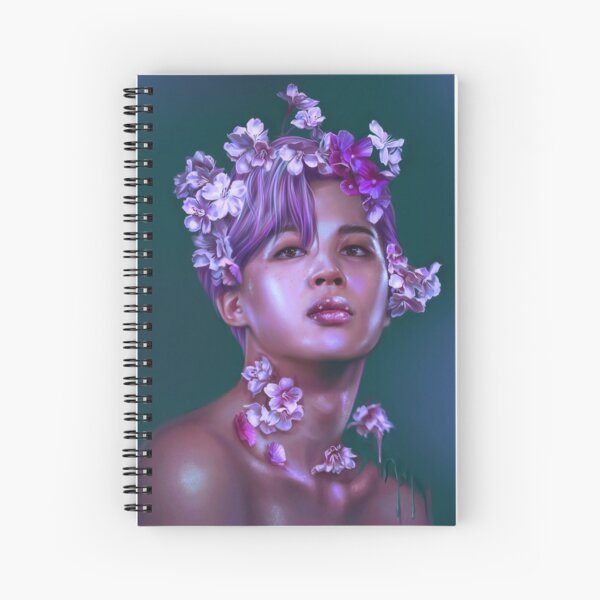 Aperçu de l'œuvre Garçon de fleurs Jimin créée et vendue par Ellen-Drawings.