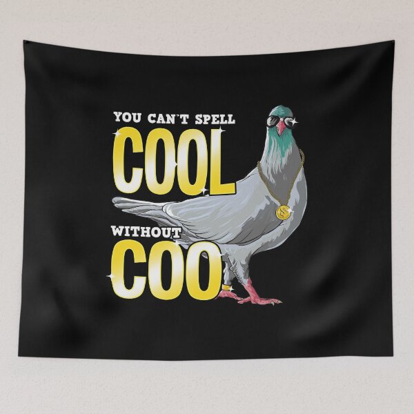 Item preview, You Can't Spell Cool Without Coo Funny Pigeon Pun designed and sold by perfectpresents.