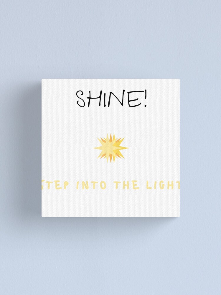 Alternate view of Step Into the Light Canvas Print