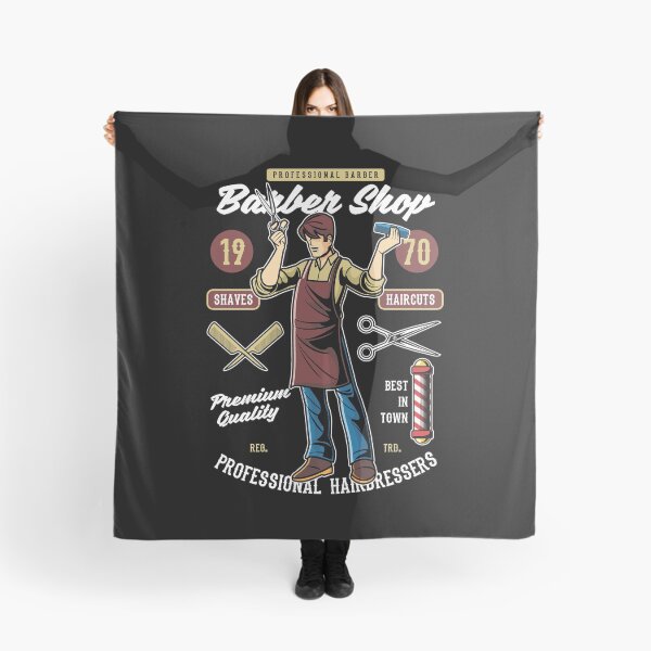 Item preview, BARBERSHOP VINTAGE LOGO CRAZY RAZORS T SHIRT GIFT PRESENT designed and sold by Timcito.