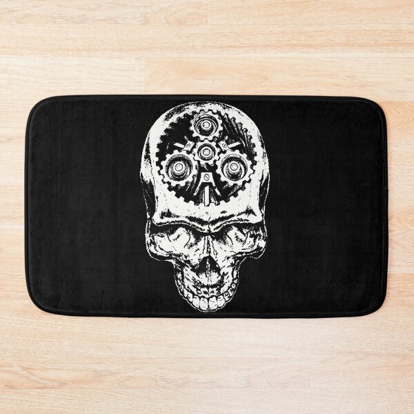 Item preview,  Just A GearHead Skull designed and sold by JustAGearHead.