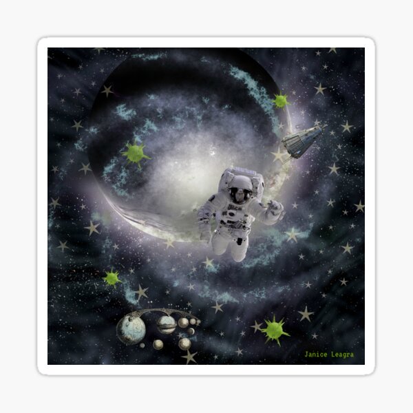 Space Dance Sticker