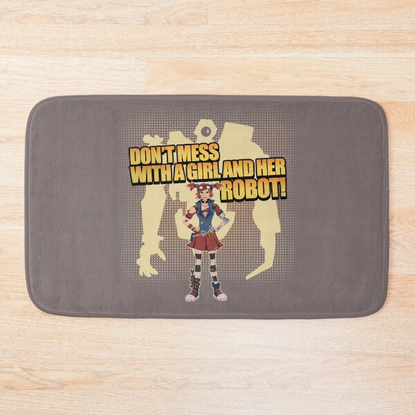 Item preview, DON'T MESS WITH A GIRL AND HER ROBOT! designed and sold by TenguArts.