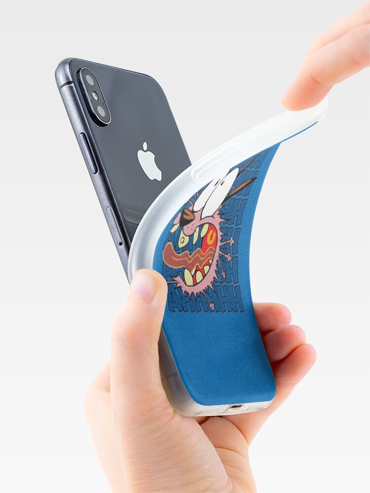Alternative Ansicht von Mut Der feige Hund - AHHHHH! iPhone-Hülle & Cover