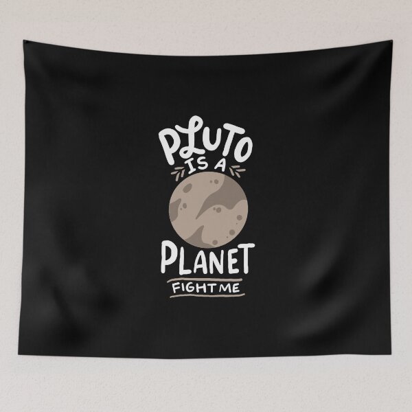 Item preview, Pluto Is A Planet Fight Me Shirt designed and sold by teweshirt.
