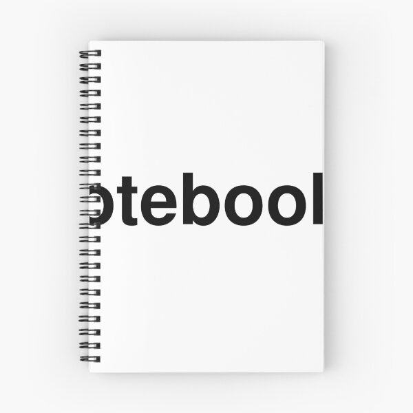 Item preview, notebooks designed and sold by ninov94.