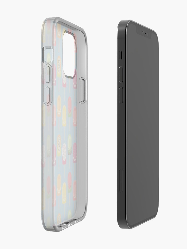 Alternate view of Fruit popsicles - blue version iPhone Case & Cover