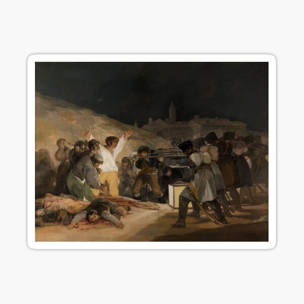 Item preview, Francisco Goya "The Third of May" designed and sold by Alexandra Dahl.