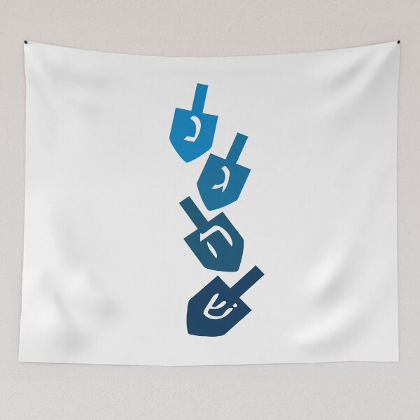 Item preview, Nes Gadol Haya Sham, dreidel, dreydl, dreydlekh, sevivon designed and sold by Pointit.