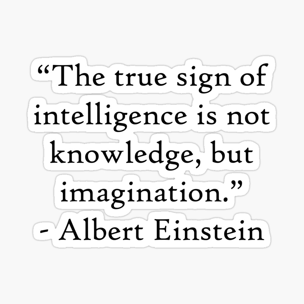 Impression Photo Citation D Albert Einstein Intelligence Par Lazarindustries Redbubble