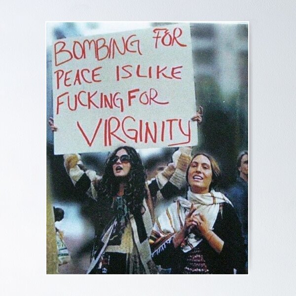 Item preview, 70's peace protest designed and sold by GloomDays.