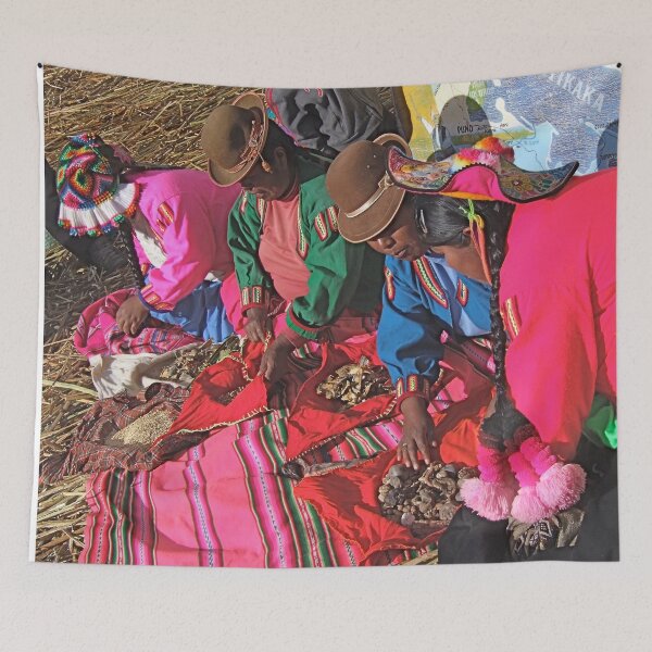 Item preview, The Uro of Lake Titicaca Bartering, an Endangered Culture designed and sold by TonyMayoArt.