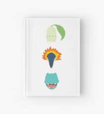 Minimalist Johto Trio Hardcover Journal
