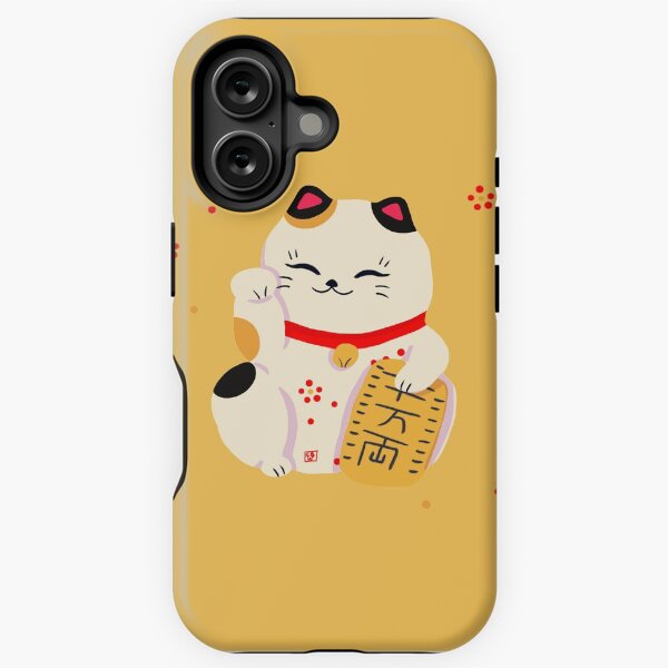 Item preview, Japanese Lucky Cat designed and sold by nooodledooodle.