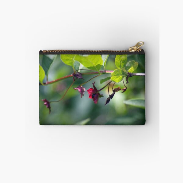 Item preview, honeysuckle, red flower, black berry designed and sold by Dawna Morton.