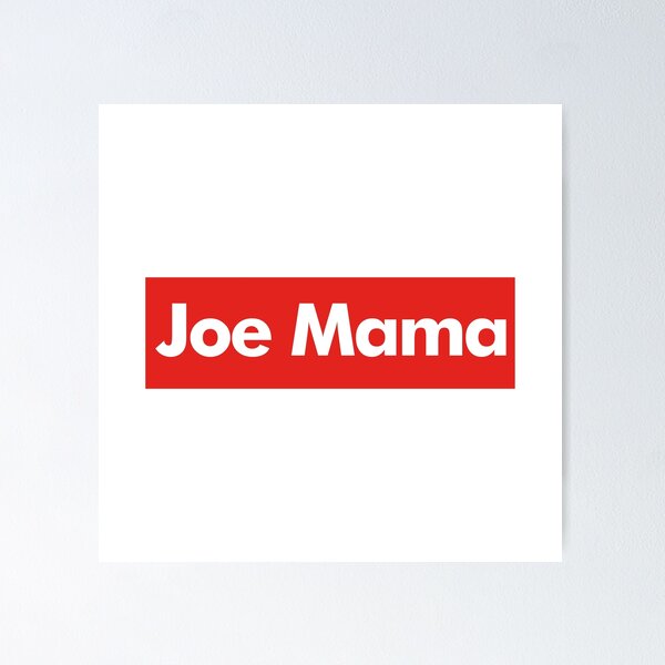 Joe Mama Face Photographic Print for Sale by PeaceWorkDesign