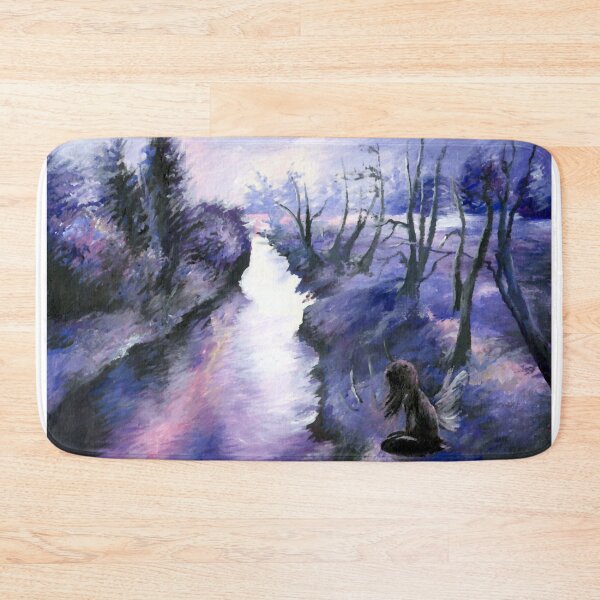 Item preview, 'Broken Wings' Mystical surreal painting designed and sold by Studio Fluffle.