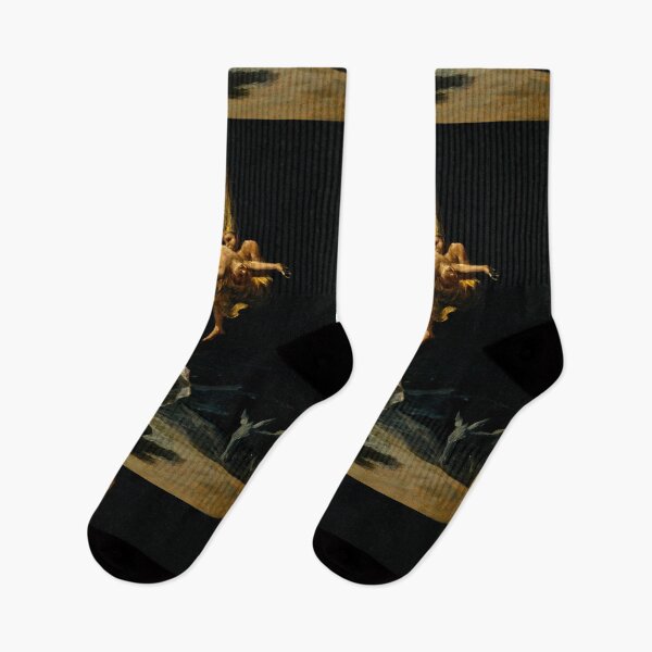 Item preview, Francisco Goya "Witches' Flight (Spanish: Vuelo de Brujas; also known as Witches in Flight or Witches in the Air)" designed and sold by Alexandra Dahl.