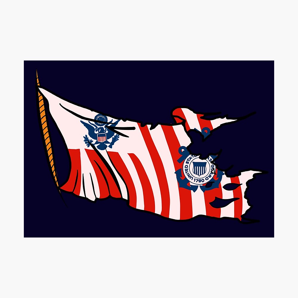 coast guard ensign flag