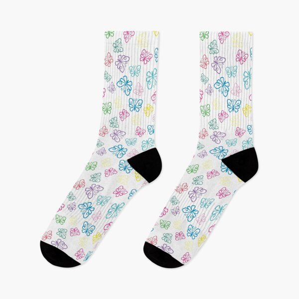 Item preview, I Love Butterflies White Background designed and sold by Sharon Schwalbe.